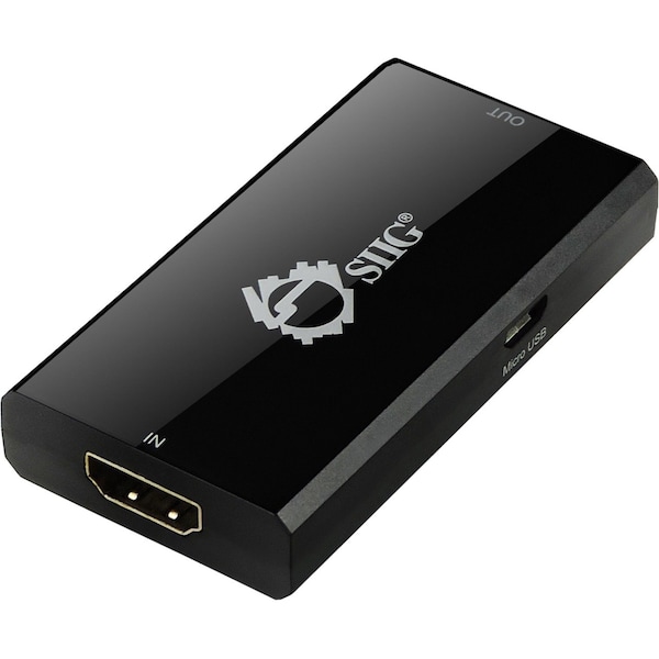 Siig Hdmi 2.0 Repeater - 4Kx2K 60Hz CE-H22J14-S1 - main